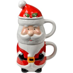 Clayre & Eef Taza navideña Papá Noel...