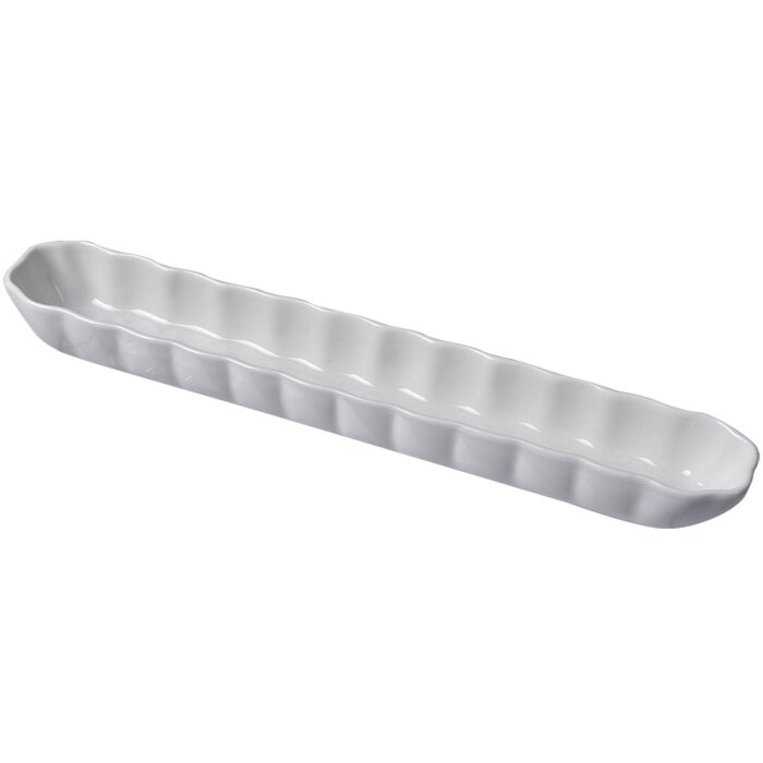 Clayre & Eef 6CE2047 Bol 26x4x3 cm Blanco Diseño Moderno Cerámica