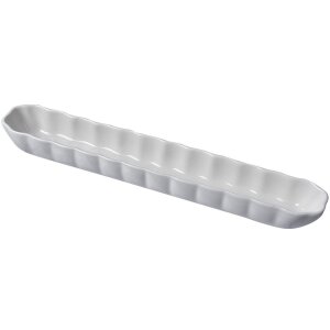 Clayre & Eef 6CE2047 Bol 26x4x3 cm Blanco Diseño Moderno Cerámica