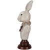 Clayre & Eef 6PR5362 Decoración Busto Conejo Gris 13x12x39 cm