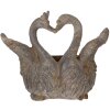 Clayre & Eef 5MG0058 Decoración Maceta Gris-Marrón 49x27x37 cm