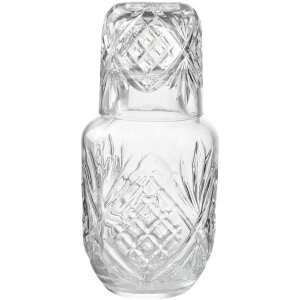 Clayre & Eef 6GL4721 Jarra con vaso transparente...