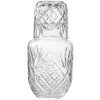Clayre & Eef 6GL4721 Jarra con vaso transparente 9x19cm 150/550ml