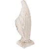 Clayre & Eef Imagen de la Virgen Estatua beige marrón 17x12x41 cm Magnesio