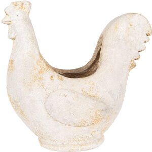 Clayre & Eef 6MG0115 Decoración Maceta Beige Marrón 36x18x35 cm