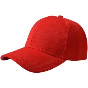 Juleeze JZCAP0012R Gorra de visera roja 57 cm 100% poliéster Deporte al aire libre