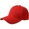 Juleeze JZCAP0012R Gorra de visera roja 57 cm 100% poliéster Deporte al aire libre