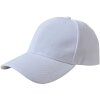 Juleeze JZCAP0012W Gorra de visera blanca 57 cm 100% poliéster diseño atemporal