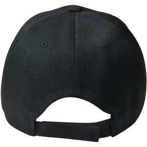 Juleeze JZCAP0012Z Gorra de visera Negra 57 cm Ajustable 100% Poliéster