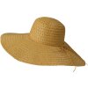 Juleeze JZHA0117 sombrero marrón 57 cm señoras sombrero sombrero de playa estructura trenzada