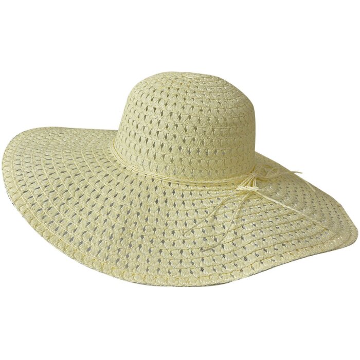 Juleeze JZHA0119 Sombrero Beige 57 cm Paja trenzada elegante transpirable veraniego