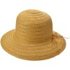 Juleeze JZHA0124 señoras sombrero marrón 57 cm sombrero de paja con lazo sombrero de verano elegante
