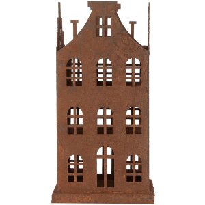 Clayre & Eef 6Y5791 Decoración Casa Set de 2 Metal Marrón Vintage Country Style
