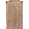 Clayre & Eef 50812 Armario de Pared 32x15x54 cm Vintage con Puerta de Vidrio