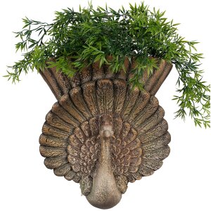 Clayre & Eef 6MG0111 Florero Decoración Marrón 36x12x39 cm Interior