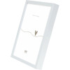 Deknudt S029D1 Marco sencillo 30x40 cm aluminio mate plata