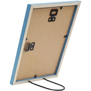 Marco de fotos Deknudt S236F6 azul Madera 20x30 cm estilo rústico