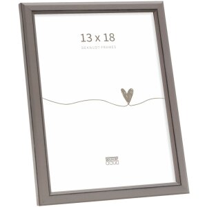 Marco de fotos Deknudt S236F7 gris Madera 13x18 cm estilo...