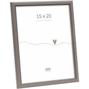 Marco de fotos Deknudt S236F7 gris Madera 15x20 cm estilo...