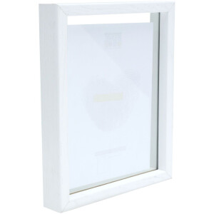 Deknudt S68SG1 Marco de cristal con borde de madera efecto flotante 15x20 cm