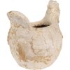 Clayre & Eef 6MG0108 Decoración Macetero Beige Marrón 31x20x27 cm Estilo rústico
