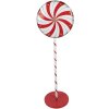 Clayre & Eef 6Y5733 Decoración Lollipop Rojo Blanco 40x30x120 cm
