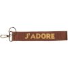 Juleeze JZKC0162 Llavero marrón 3x1x20 cm Diseño JADORE