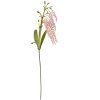 Clayre & Eef 6PL0383P Ramo decorativo con flores rosa-verde, medidas 14x10x82 cm