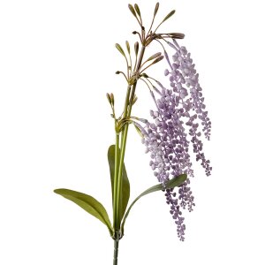Clayre & Eef Ramo decorativo con flores violetas...