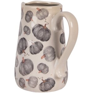 Clayre & Eef Jarra decorativa motivo calabaza 21x15x23 cm