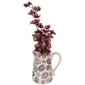 Clayre & Eef Jarra decorativa motivo calabaza 21x15x23 cm