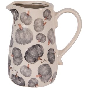 Clayre & Eef Jarra decorativa motivo calabaza...