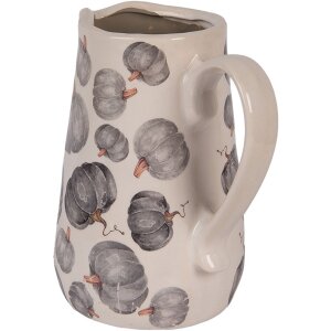 Clayre & Eef Jarra decorativa motivo calabaza...