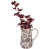 Clayre & Eef Jarra decorativa motivo calabaza 16x12x18 cm