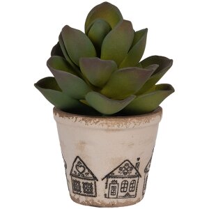 Clayre & Eef 6CE2123XS Maceta decorativa Ø 8x7 cm