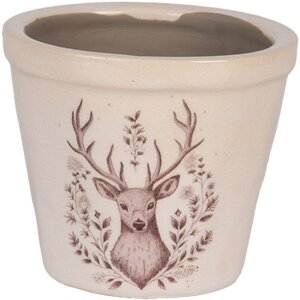 Clayre & Eef Macetero decorativo Ø 8x7 cm