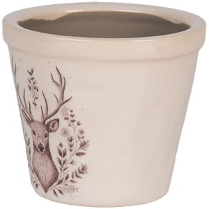Clayre & Eef Macetero decorativo Ø 8x7 cm