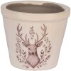 Clayre & Eef Macetero decorativo Ø 8x7 cm