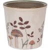 Clayre & Eef Maceta decorativa 17x16 cm beige y marrón