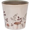 Clayre & Eef Maceta decorativa 17x16 cm beige y marrón
