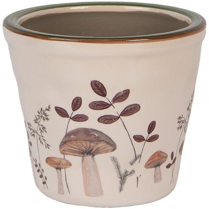 Clayre & Eef Maceta decorativa Ø 12x11 cm