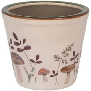 Clayre & Eef Maceta decorativa Ø 12x11 cm