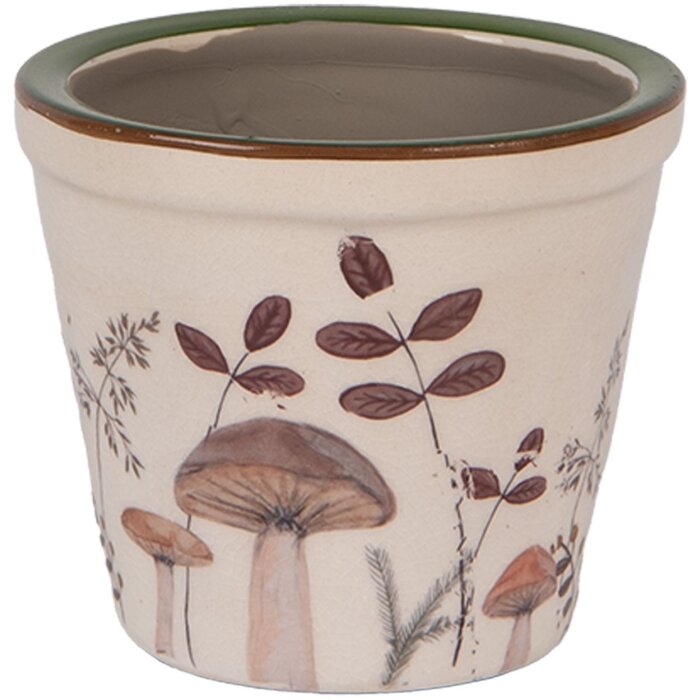 Clayre & Eef Maceta decorativa Ø 8x7 cm