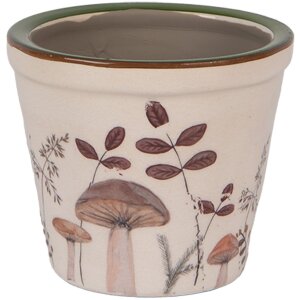 Clayre & Eef Maceta decorativa Ø 8x7 cm