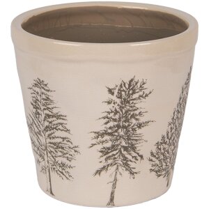 Clayre & Eef Macetero decorativo Ø 15x14 cm