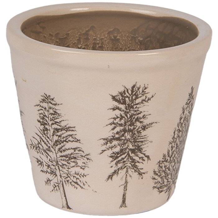 Clayre & Eef Maceta decorativa Ø 12x11 cm