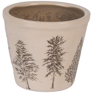 Clayre & Eef Maceta decorativa Ø 12x11 cm