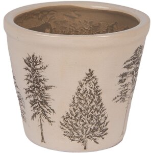 Clayre & Eef Maceta decorativa Ø 12x11 cm