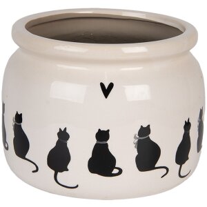Clayre & Eef Macetero decorativo Ø 20x15 cm