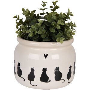 Clayre & Eef Macetero decorativo Ø 20x15 cm
